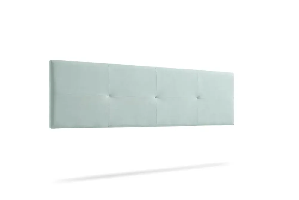Moonia Tête de Lit Tapisée ALTEA Aqualine 130x50x5 cm - Vert Aqua -* Tête De Lit