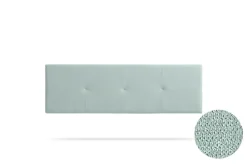 Moonia Tête de Lit Tapisée ALTEA Aqualine 130x50x5 cm - Vert Aqua -* Tête De Lit