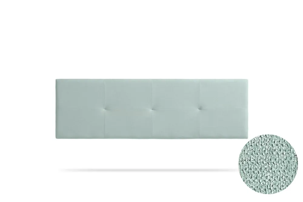 Moonia Tête de Lit Tapisée ALTEA Aqualine 130x50x5 cm - Vert Aqua -* Tête De Lit