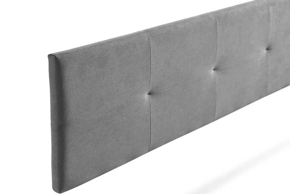 Tête de Lit Tapisée ALTEA Aqualine 170x50x5 cm - Gris Clair ->Moonia Hot