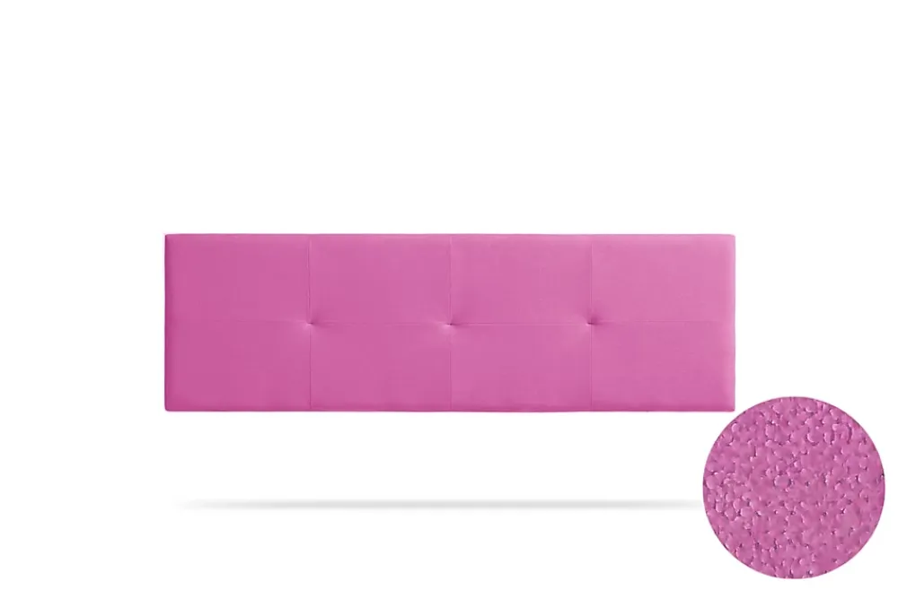 Moonia Tête de Lit Tapisée ALTEA Aqualine 160x50x5 cm - Fuchsia -* Tête De Lit