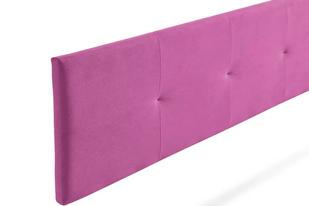 Moonia Tête de Lit Tapisée ALTEA Aqualine 160x50x5 cm - Fuchsia -* Tête De Lit