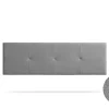 Tête de Lit Tapisée ALTEA Aqualine 145x50x5 cm - Gris Clair ->Moonia Outlet