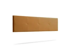 Tête de Lit Tapisée ALTEA Simili cuir 145x50x5 cm - Marron Clair -><noscript><img width=