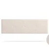 Moonia Tête de Lit Tapisée ALTEA Simili cuir 130x50x5 cm - Beige -* Tête De Lit