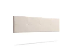 Moonia Tête de Lit Tapisée ALTEA Simili cuir 130x50x5 cm - Beige -* Tête De Lit