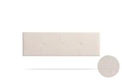 Moonia Tête de Lit Tapisée ALTEA Simili cuir 160x50x5 cm - Beige -* Tête De Lit
