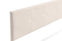 Moonia Tête de Lit Tapisée ALTEA Simili cuir 160x50x5 cm - Beige -* Tête De Lit