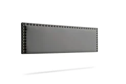 Tête de Lit Tapisée MODENA Simili cuir 115x55x8 cm - Gris Foncé -><noscript><img width=
