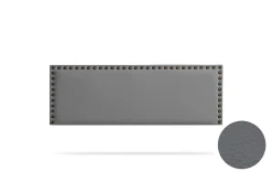 Moonia Tête de Lit Tapisée MODENA Simili cuir 160x55x8 cm - Gris Foncé -* Tête De Lit