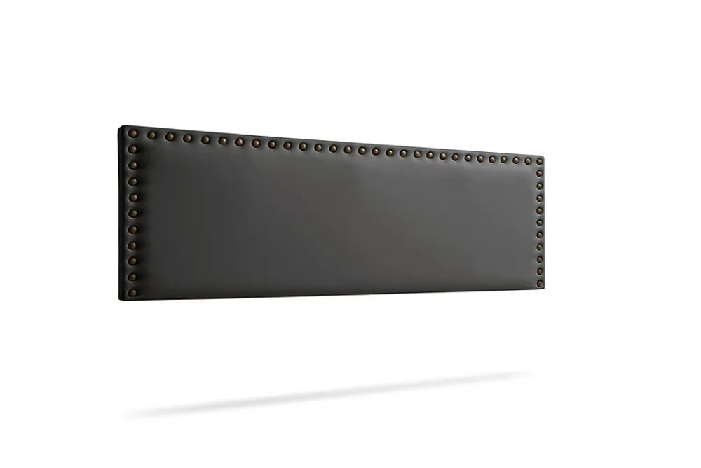 Tête de Lit Tapisée MODENA Simili cuir 115x55x8 cm - Noir ->Moonia Hot