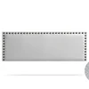 Moonia Tête de Lit Tapisée MODENA Simili cuir 115x55x8 cm - Argent -* Tête De Lit