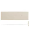 Tête de Lit Tapisée NAPOLI Simili cuir 100x50x5 cm - Blanc Cassé ->Moonia Online