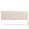 Moonia Tête de Lit Tapisée NAPOLI Aqualine 160x50x5 cm - Beige -* Tête De Lit