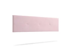Tête de Lit Tapisée NAPOLI Aqualine 160x50x5 cm - Rose Clair -><noscript><img width=