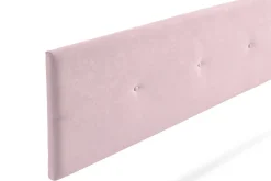 Tête de Lit Tapisée NAPOLI Aqualine 160x50x5 cm - Rose Clair -><noscript><img width=