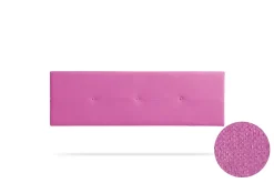 Moonia Tête de Lit Tapisée NAPOLI Aqualine 100x50x5 cm - Fuchsia -* Tête De Lit