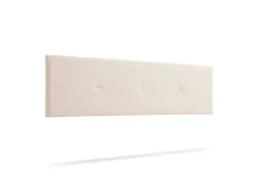 Tête de Lit Tapisée NAPOLI Aqualine 90x50x5 cm - Beige -><noscript><img width=