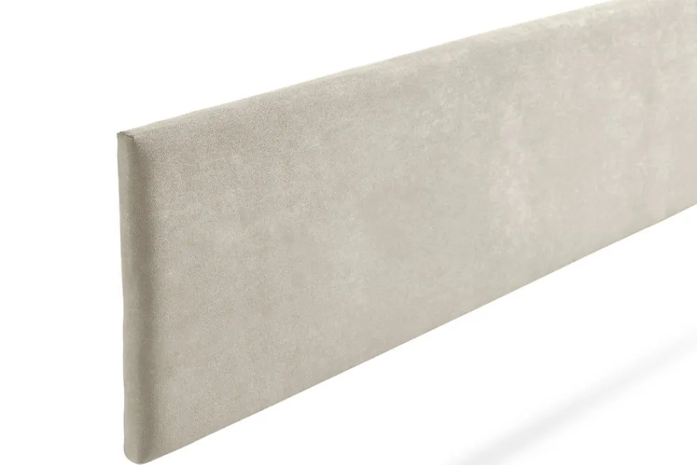 Tête de Lit Tapisée NOVA Aqualine 90x50x5 cm - Beige Toast ->Moonia