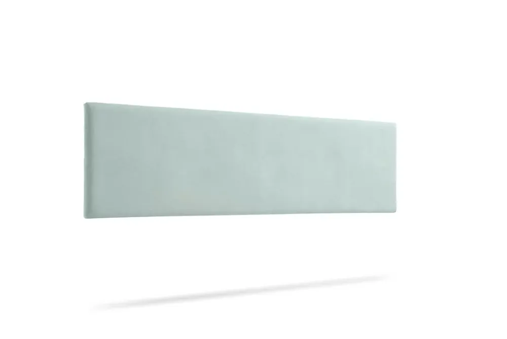 Moonia Tête de Lit Tapisée NOVA Aqualine 90x50x5 cm - Vert Aqua -* Tête De Lit