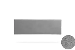 Tête de Lit Tapisée NOVA Aqualine 115x50x5 cm - Gris Clair ->Moonia Hot