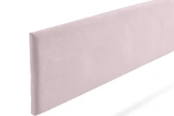 Tête de Lit Tapisée NOVA Aqualine 130x50x5 cm - Rose Clair -><noscript><img width=