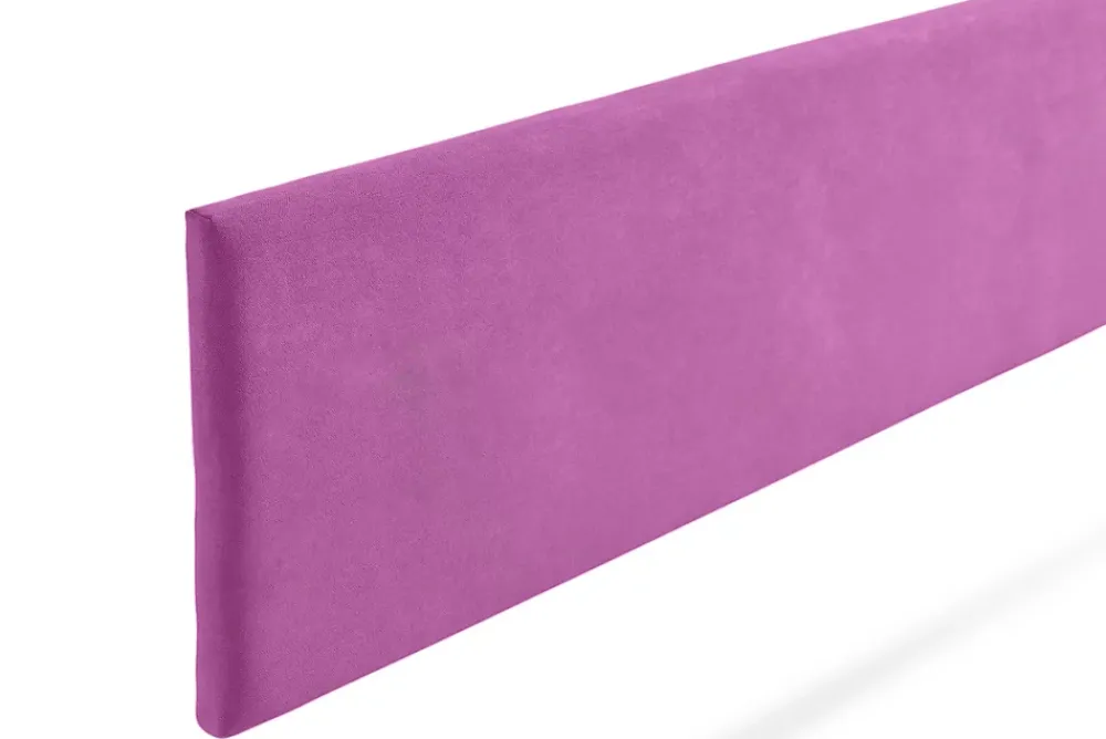 Moonia Tête de Lit Tapisée NOVA Aqualine 100x50x5 cm - Fuchsia -* Tête De Lit