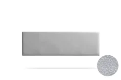 Moonia Tête de Lit Tapisée NOVA Simili cuir 170x50x5 cm - Argent -* Tête De Lit