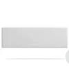Tête de Lit Tapisée NOVA Simili cuir 160x50x5 cm - Blanc ->Moonia Outlet