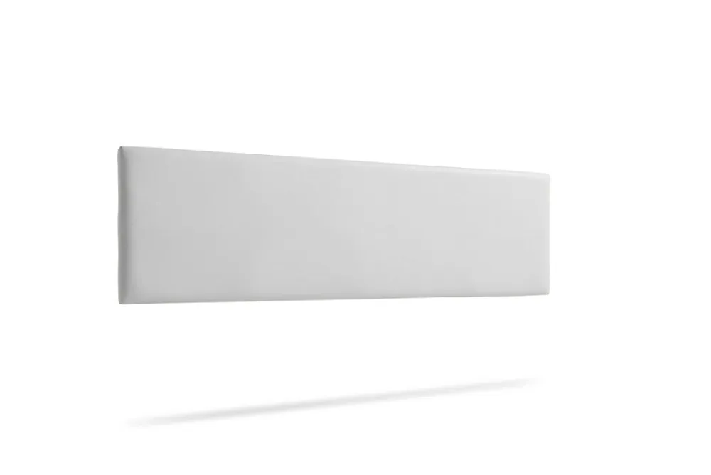 Tête de Lit Tapisée NOVA Simili cuir 160x50x5 cm - Blanc ->Moonia Outlet