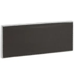 Tête de lit tapissée Creta 160x60 cm Couleur Gris, 8 cm d'épaisseur><noscript><img width=