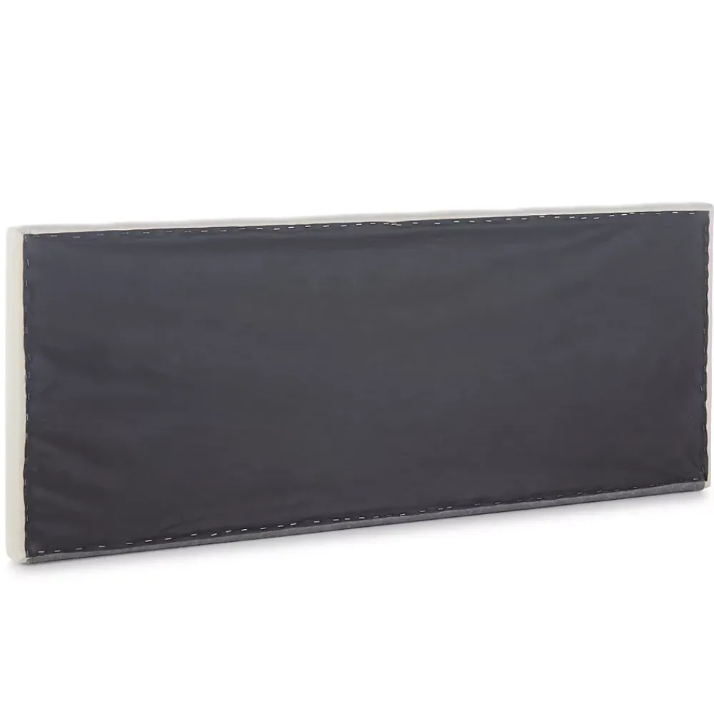 Vs Venta-Stock Tête de lit tapissée Tagomago 140x60 cm de Lin Naturel, 8 cm d'épaisseur* Tête De Lit