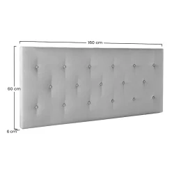 Vs Venta-Stock Tête de lit tapissée Turin 160x60 cm Beige* Tête De Lit