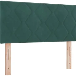 Vidaxl Tête de lit Vert foncé 90 cm Velours* Tête De Lit