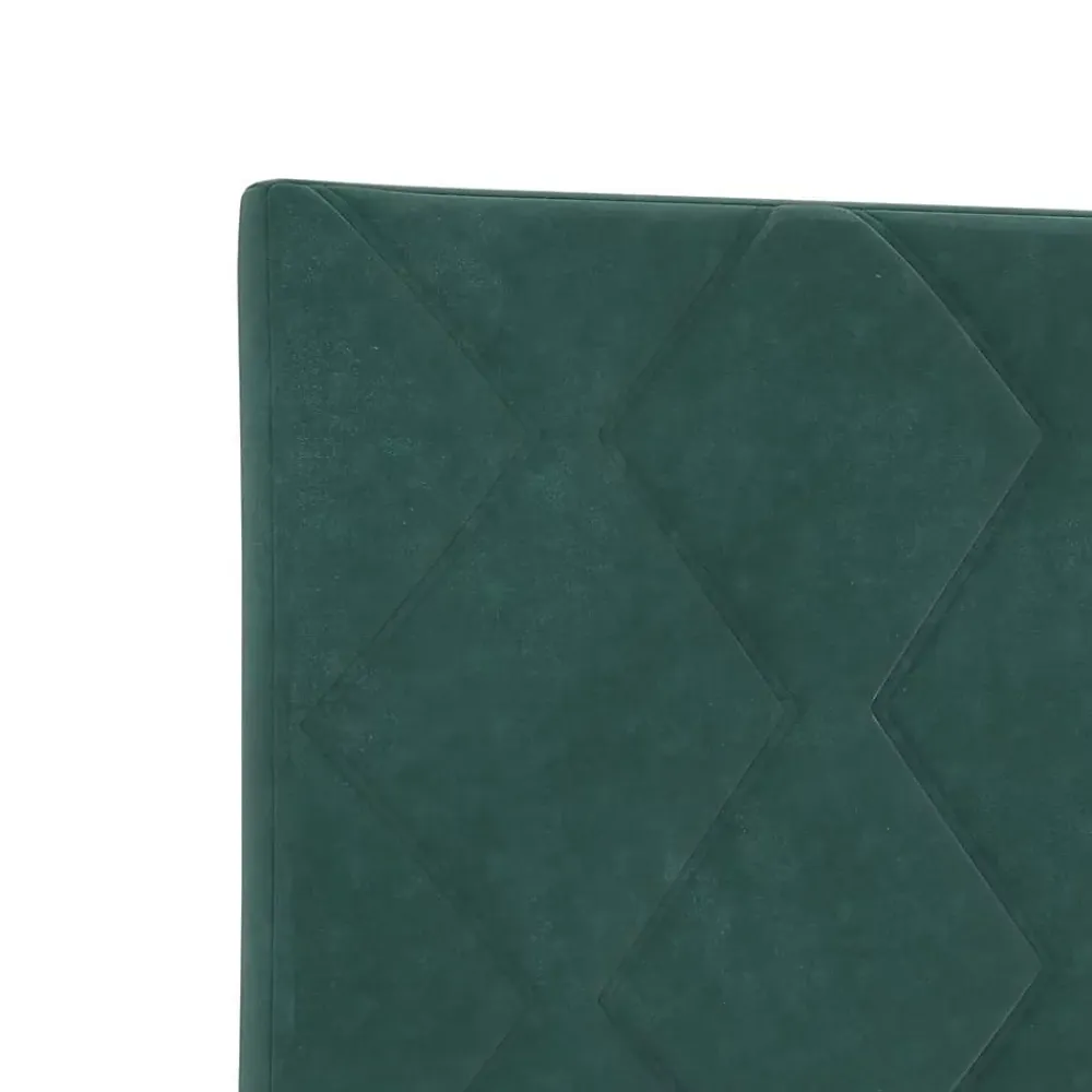 Vidaxl Tête de lit Vert foncé 90 cm Velours* Tête De Lit