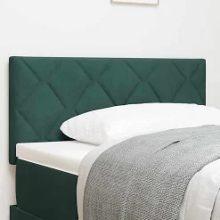 Vidaxl Tête de lit Vert foncé 90 cm Velours* Tête De Lit