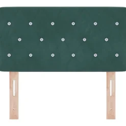 Tête de lit Vert foncé 80 cm Velours><noscript><img width=
