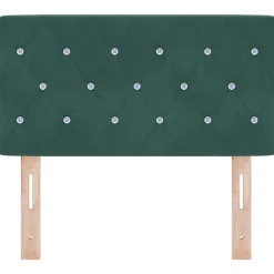 Tête de lit Vert foncé 80 cm Velours><noscript><img width=