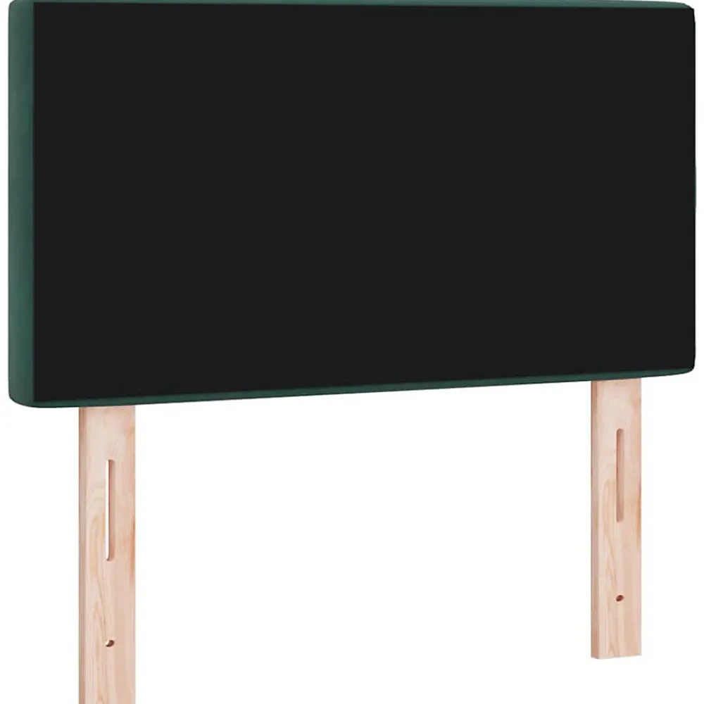Tête de lit Vert foncé 80 cm Velours>Vidaxl