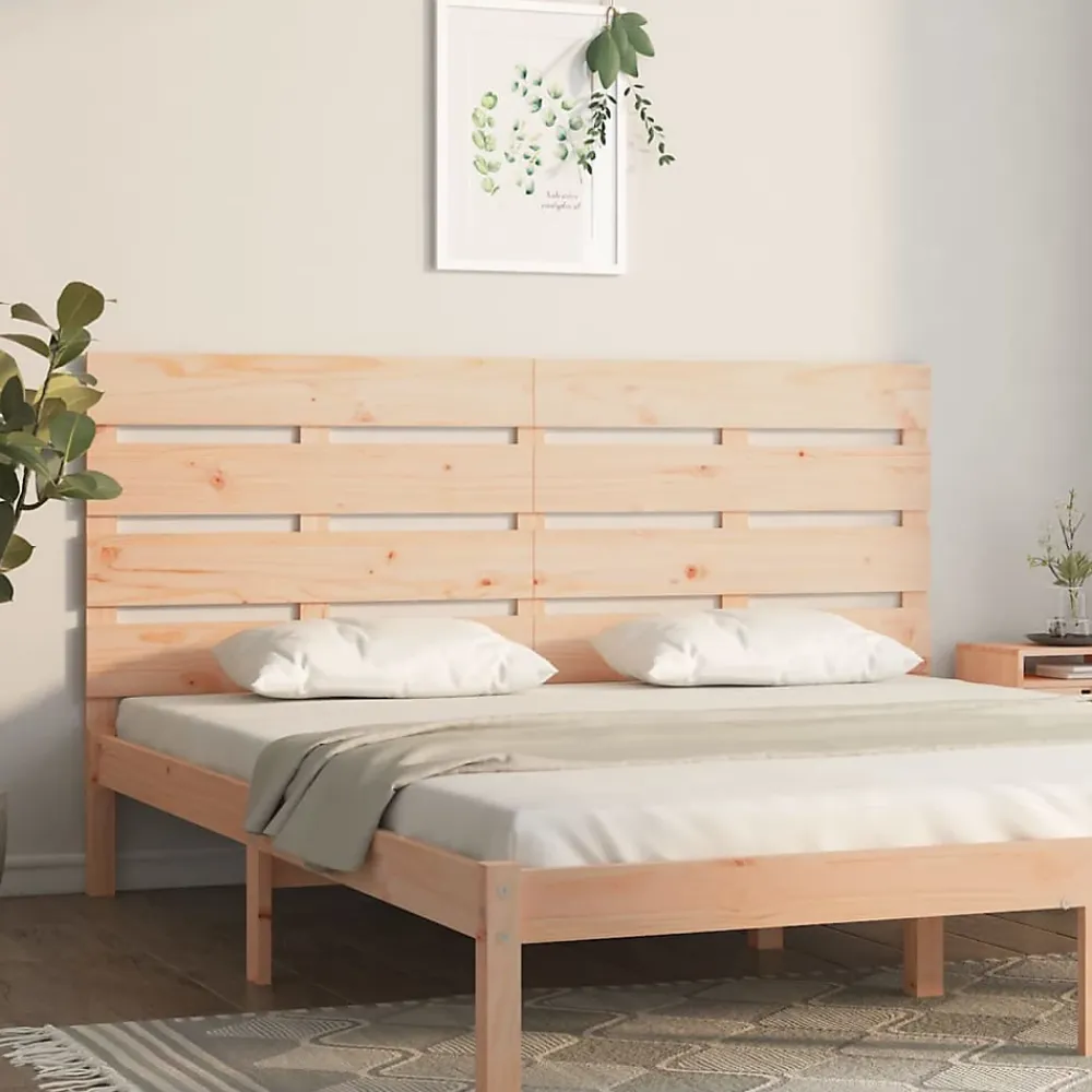 Vidaxl Tête de lit 140x3x80 cm Bois massif de pin* Tête De Lit