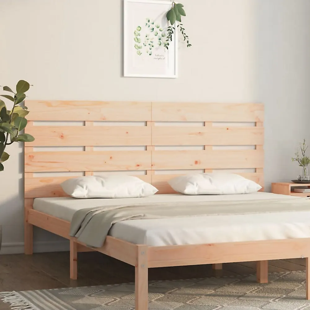 Tête de lit 160x3x80 cm Bois massif de pin>Vidaxl Outlet
