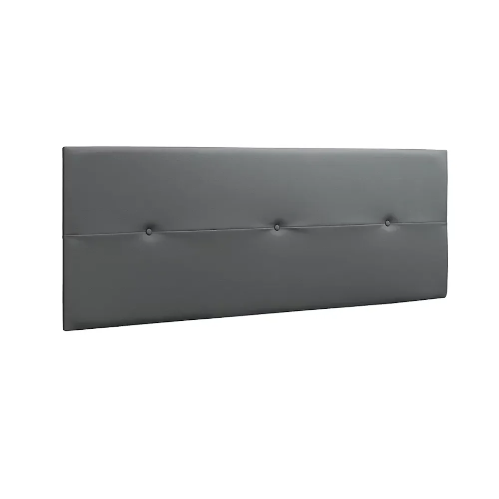Venprodin - Tête De Lit Prado - 3 Boutons - Similicuir 160X55X4Cm - Frêne* Tête De Lit