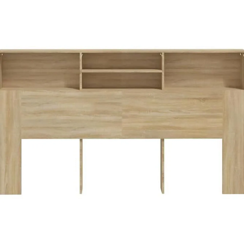 Armoire de tête de lit Chêne sonoma 180x19x103,5 cm 811883>Vidaxl New
