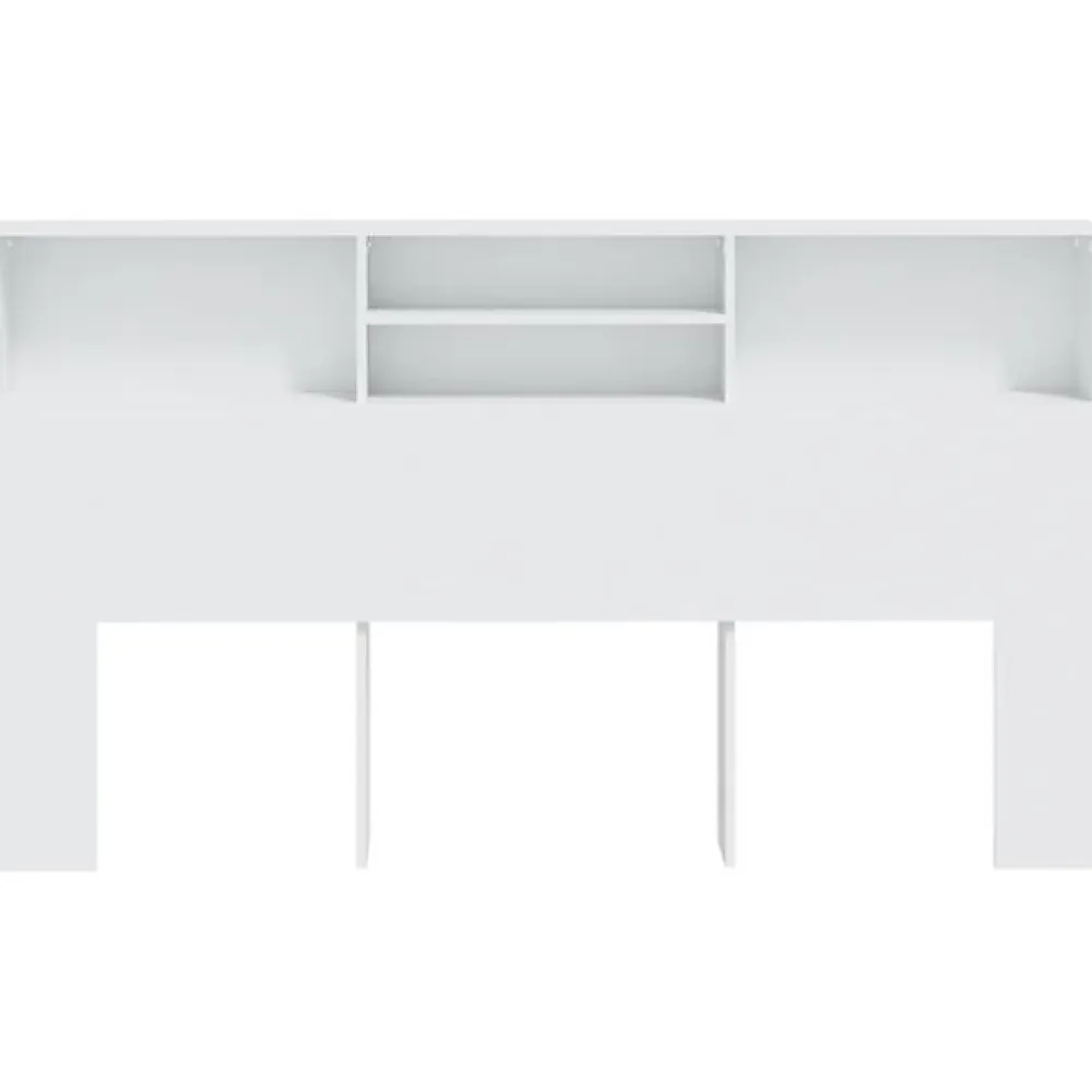 Vidaxl Armoire de tête de lit Blanc 180x19x103,5 cm 811880* Tête De Lit