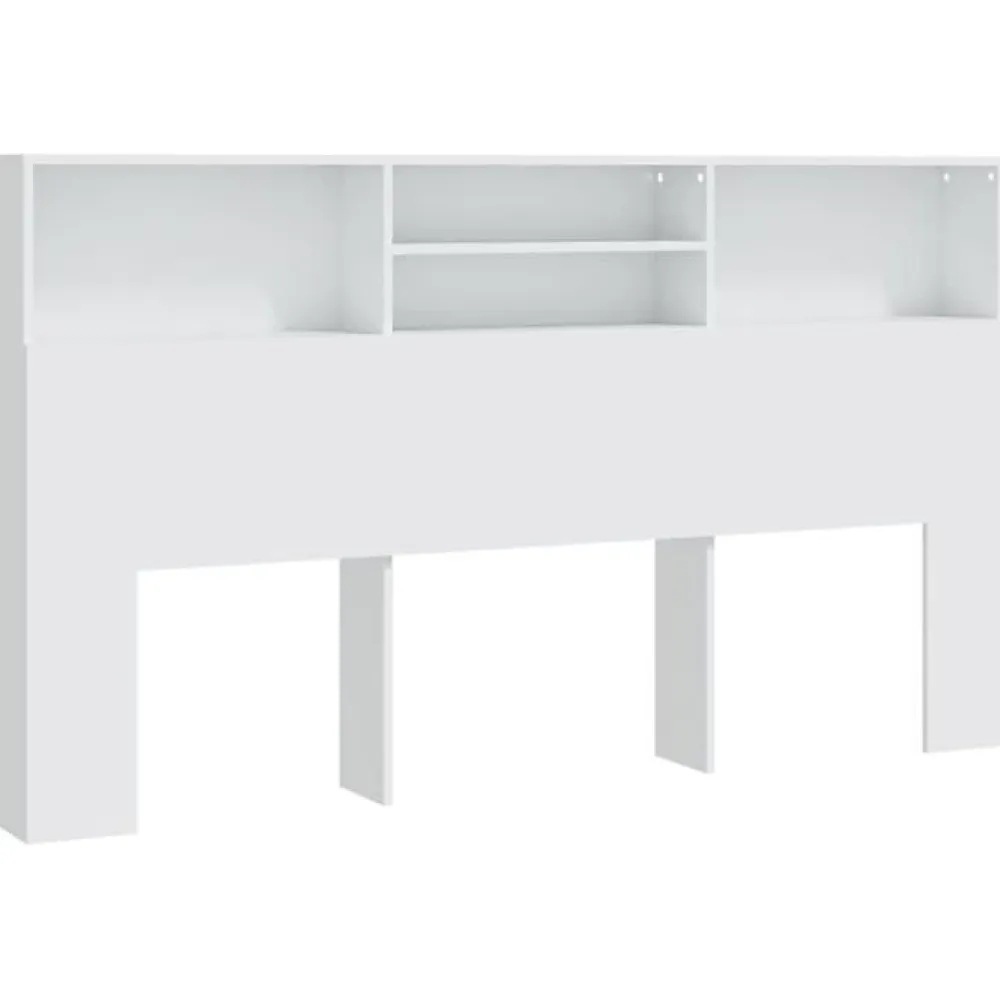Vidaxl Armoire de tête de lit Blanc 180x19x103,5 cm 811880* Tête De Lit