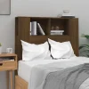 Vidaxl Armoire de tête de lit Chêne marron 100x18,5x104,5 cm 817266.* Tête De Lit
