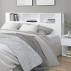Armoire de tête de lit Blanc 200x18,5x104,5 cm 811952>Vidaxl Online
