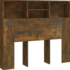 Vidaxl Armoire de tête de lit Chêne marron 100x19x103,5 cm* Tête De Lit