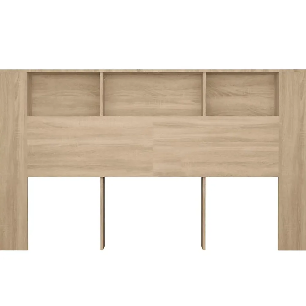 Vidaxl Armoire de Tête de Lit Murale Meuble de Chambre à Coucher Tête de Lit avec Rangement Accessoire de Lit Intérieur 811946* Tête De Lit