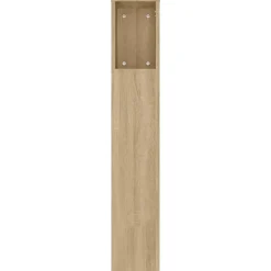 Vidaxl Armoire de Tête de Lit Murale Meuble de Chambre à Coucher Tête de Lit avec Rangement Accessoire de Lit Intérieur 811946* Tête De Lit